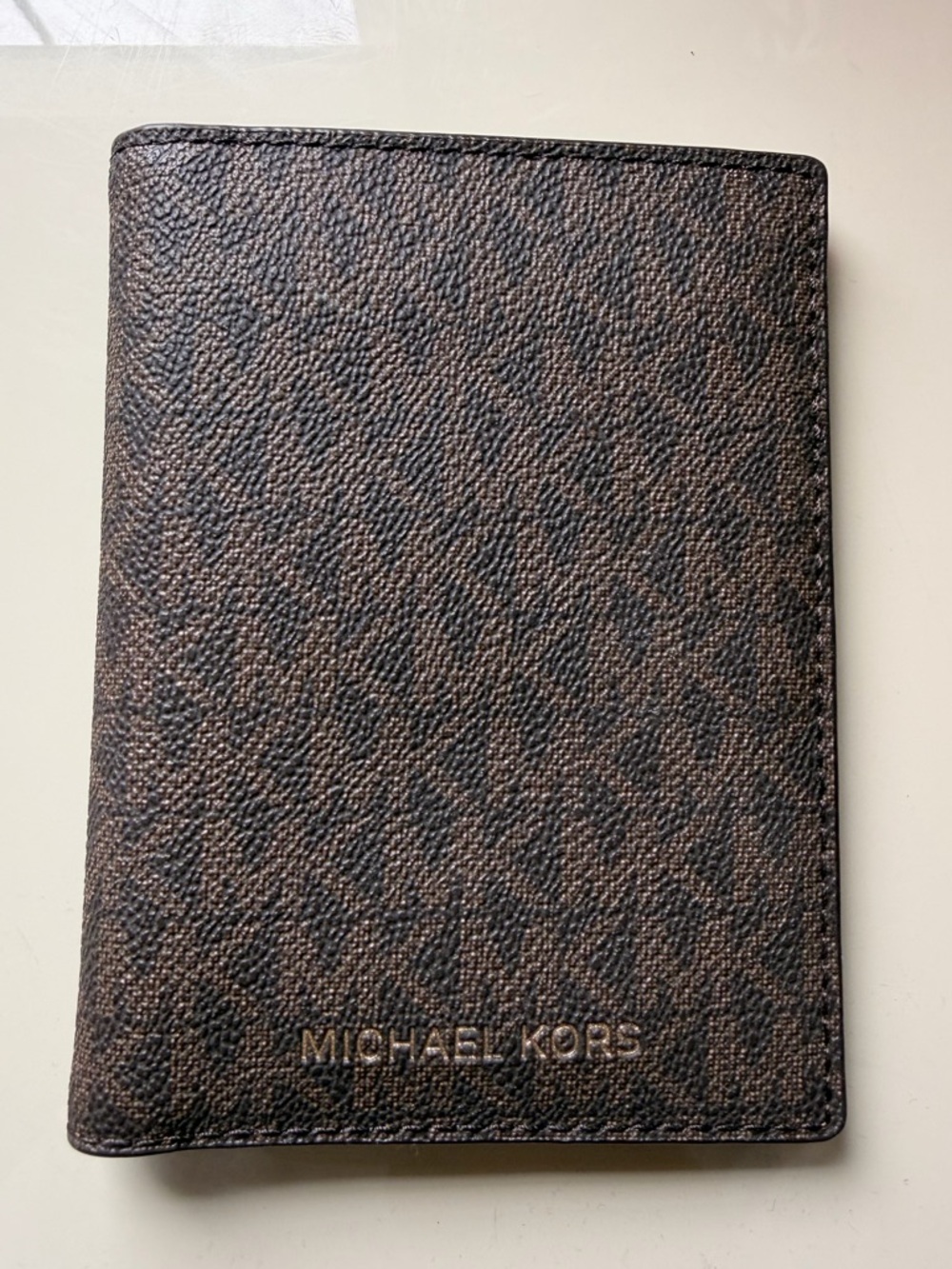 Michael Kors Brown and Black Card Holder